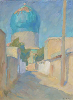 Лянглебен Моисей Вольфович. Самарканд. Купол Гур-Эмира